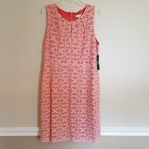 New York & Company Coral Dress Size 12